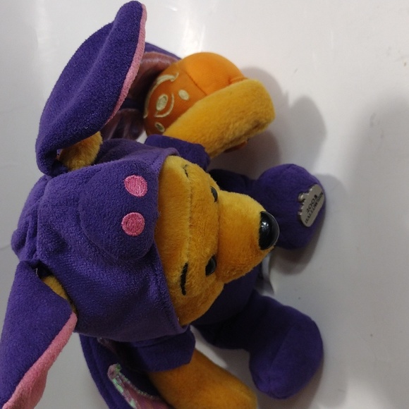 Halloween Disney Winnie the Pooh in a Bat Costume 2002 Plush - Picture 6 of 7